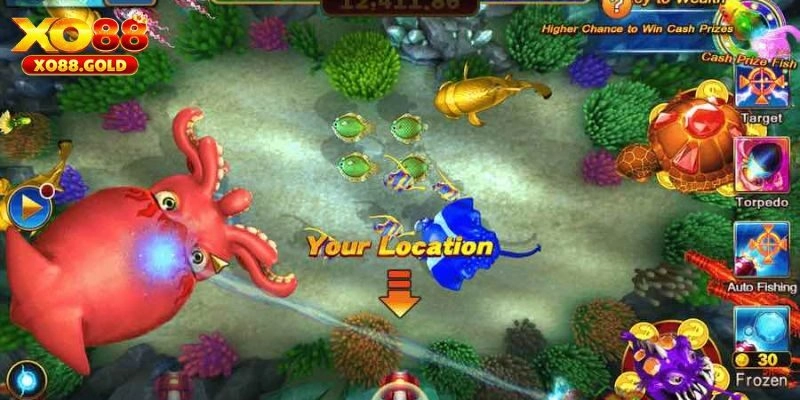 Jackpot Fishing XO88 – Siêu Phẩm Săn Thưởng Dưới Đại Dương